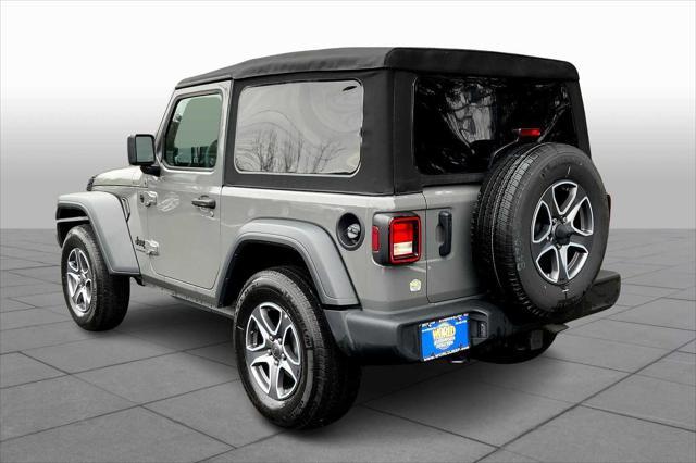 used 2023 Jeep Wrangler car, priced at $34,440