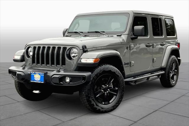 used 2021 Jeep Wrangler Unlimited car, priced at $34,990