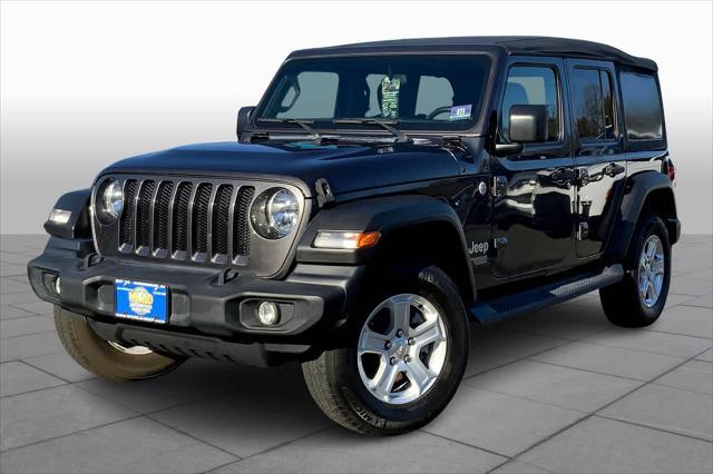 used 2020 Jeep Wrangler Unlimited car, priced at $26,490