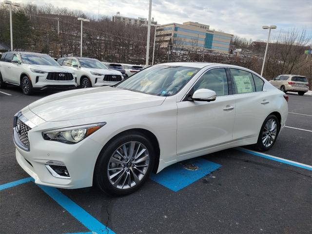 new 2024 INFINITI Q50 car, priced at $47,585