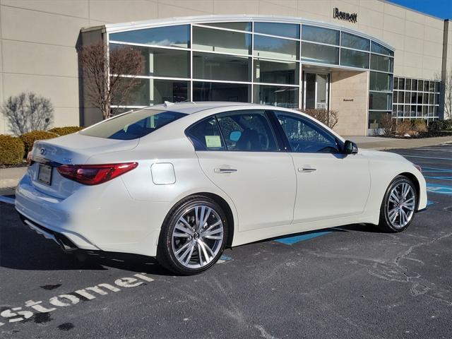 new 2024 INFINITI Q50 car, priced at $54,660