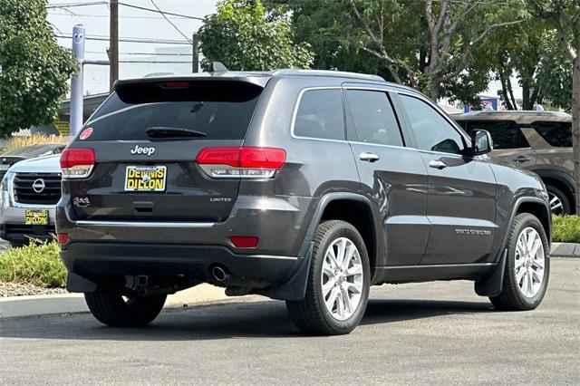 used 2017 Jeep Grand Cherokee car, priced at $17,468