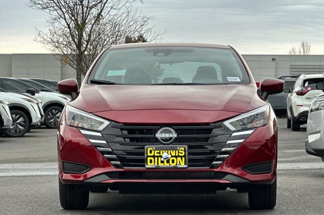 new 2025 Nissan Versa car, priced at $22,050