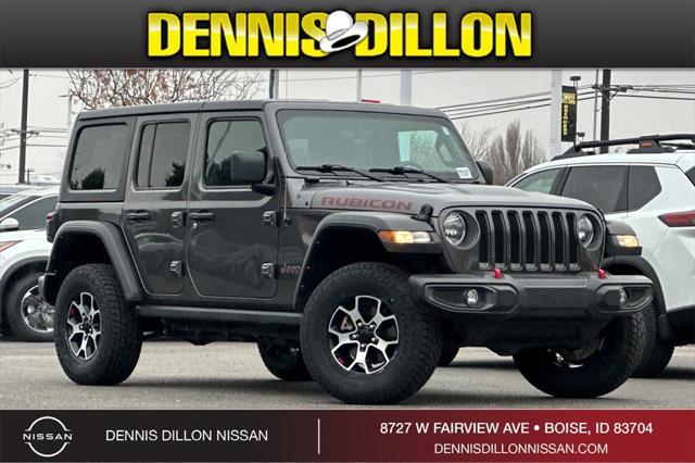 used 2022 Jeep Wrangler Unlimited car, priced at $40,448