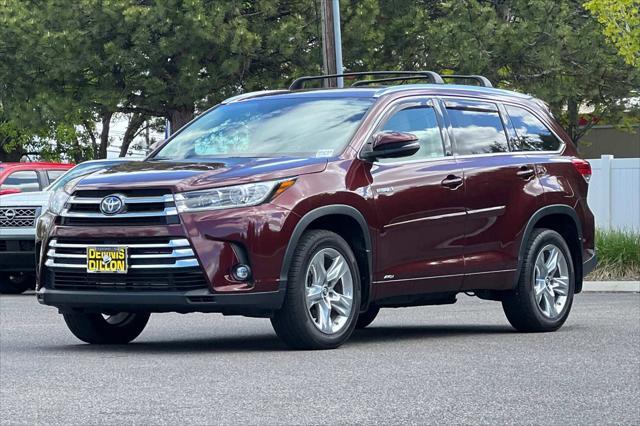 used 2019 Toyota Highlander Hybrid car, priced at $35,976