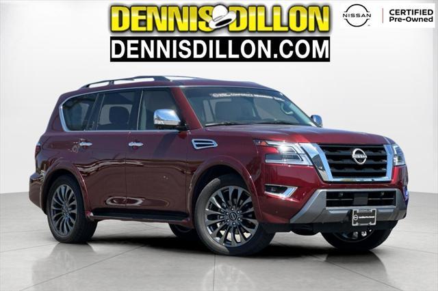 used 2023 Nissan Armada car, priced at $48,980