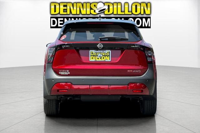new 2025 Nissan Kicks car, priced at $31,855