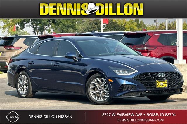 used 2021 Hyundai Sonata car, priced at $17,382