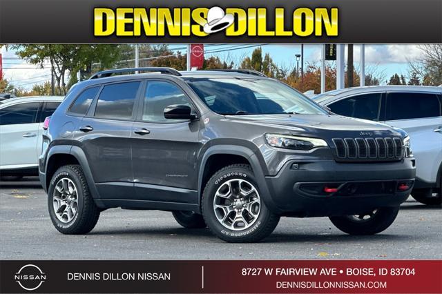 used 2022 Jeep Cherokee car, priced at $24,442