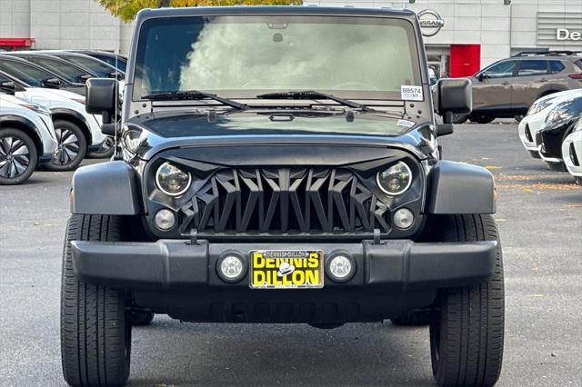 used 2016 Jeep Wrangler Unlimited car, priced at $24,486