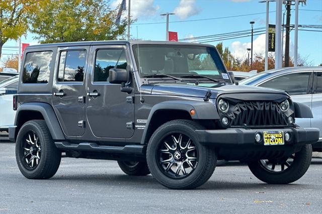 used 2016 Jeep Wrangler Unlimited car, priced at $24,486