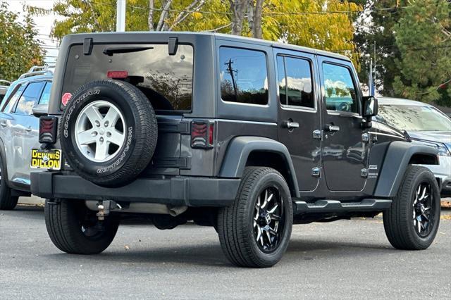 used 2016 Jeep Wrangler Unlimited car, priced at $24,486