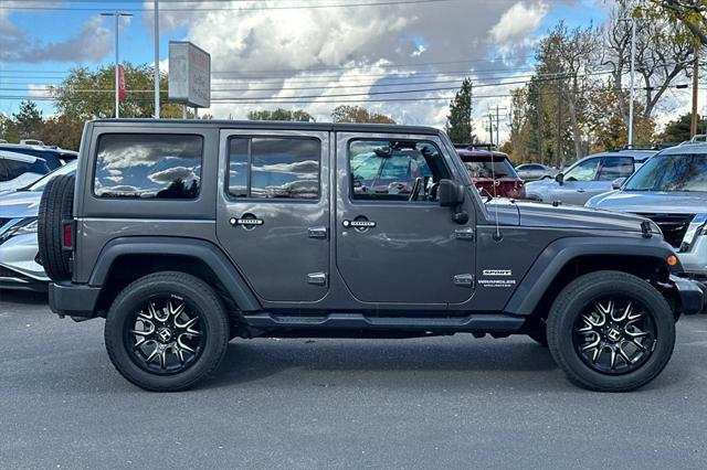 used 2016 Jeep Wrangler Unlimited car, priced at $24,486