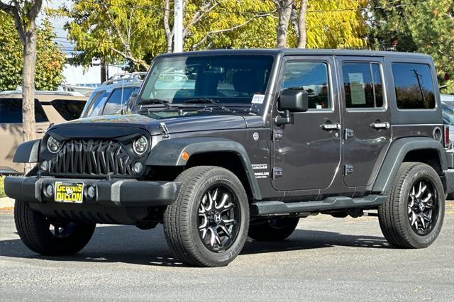 used 2016 Jeep Wrangler Unlimited car, priced at $24,486