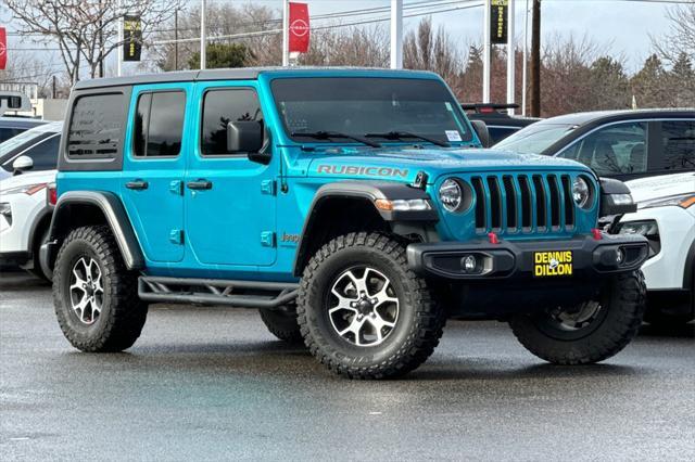 used 2020 Jeep Wrangler Unlimited car, priced at $39,976