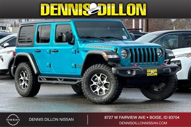 used 2020 Jeep Wrangler Unlimited car, priced at $39,976