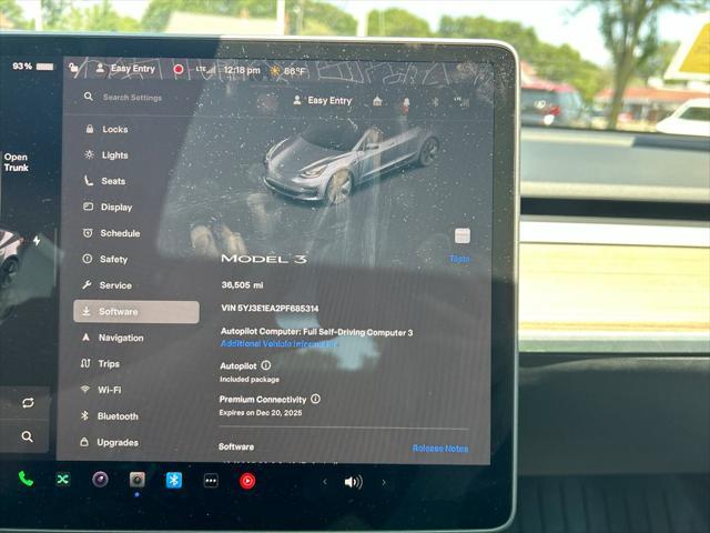 used 2023 Tesla Model 3 car, priced at $24,995