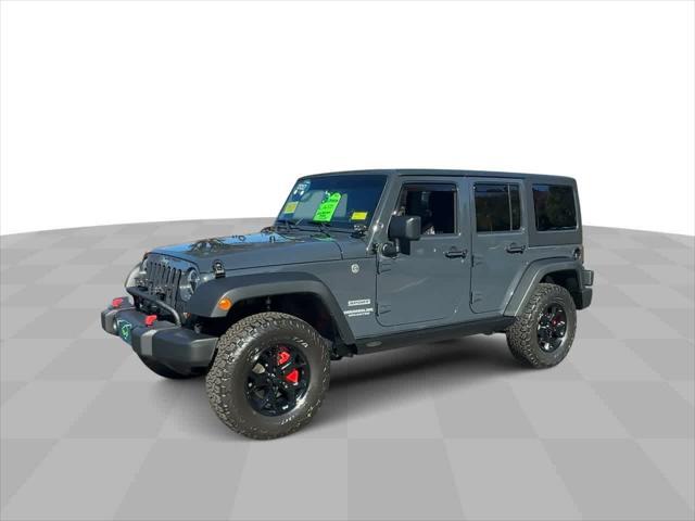 used 2017 Jeep Wrangler Unlimited car, priced at $22,598