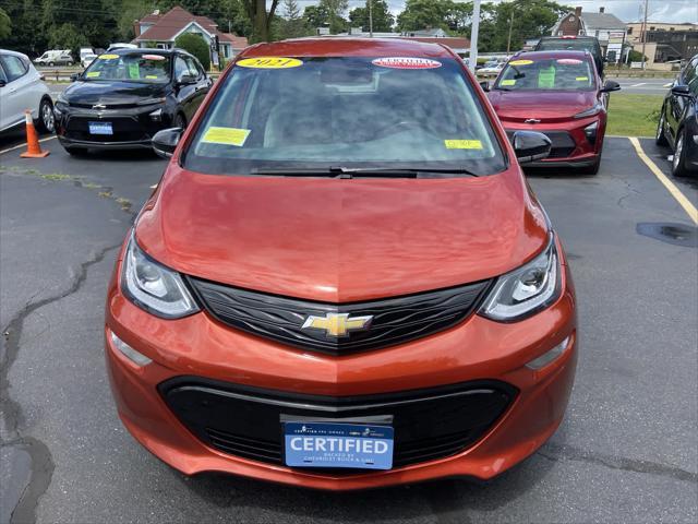 used 2021 Chevrolet Bolt EV car, priced at $18,998