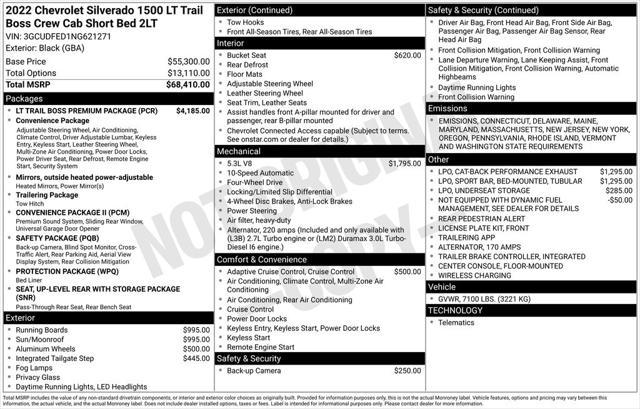 used 2022 Chevrolet Silverado 1500 car