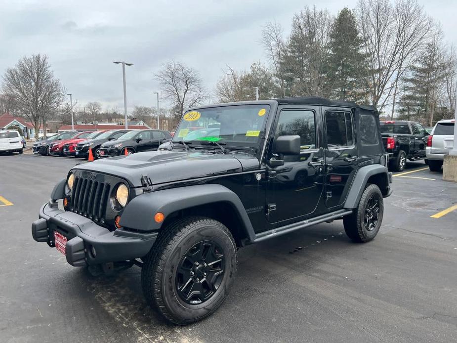 used 2013 Jeep Wrangler Unlimited car, priced at $15,598