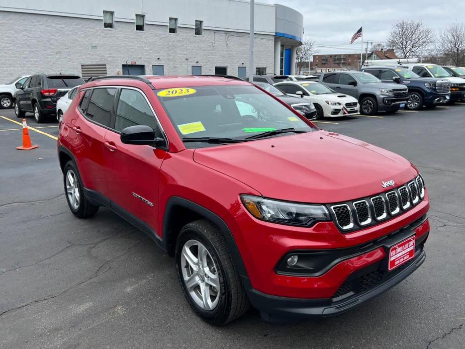 used 2023 Jeep Compass car, priced at $26,998