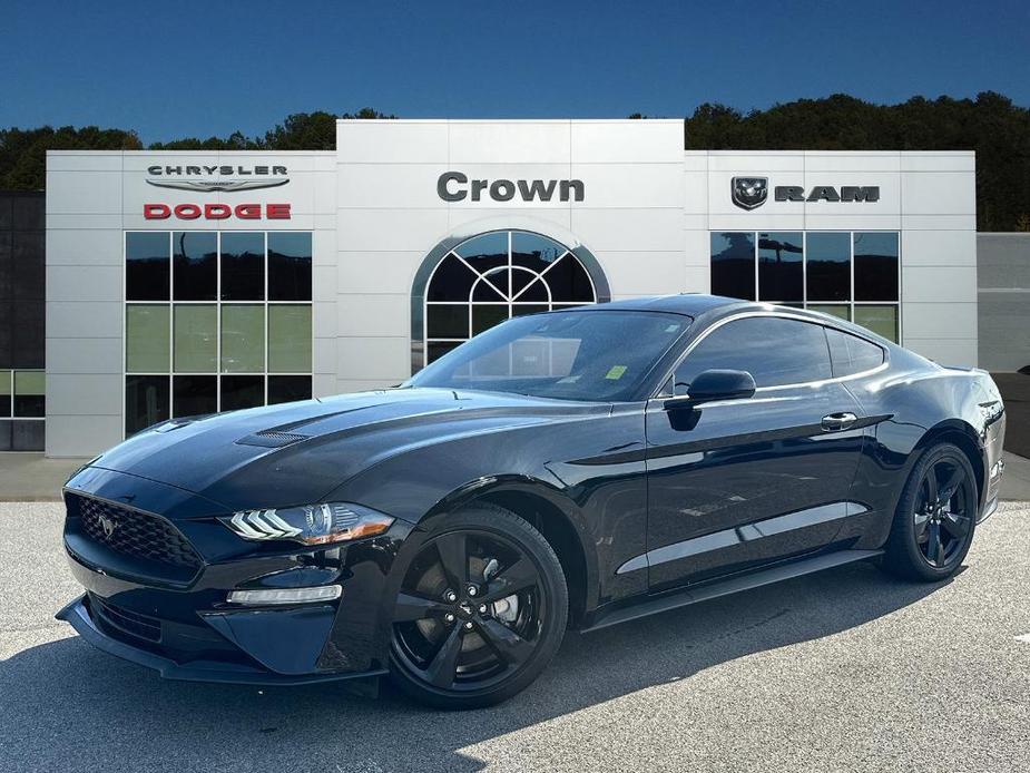 used 2022 Ford Mustang car, priced at $27,588