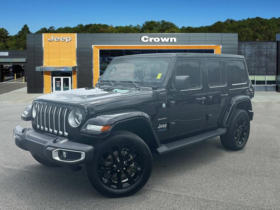 used 2021 Jeep Wrangler Unlimited 4xe car, priced at $37,488