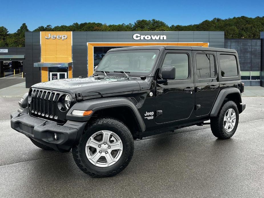 used 2021 Jeep Wrangler Unlimited car, priced at $32,977