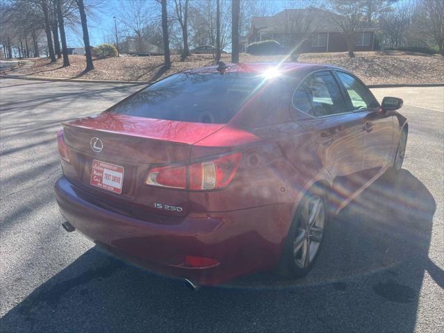 used 2012 Lexus IS 250 car, priced at $7,990