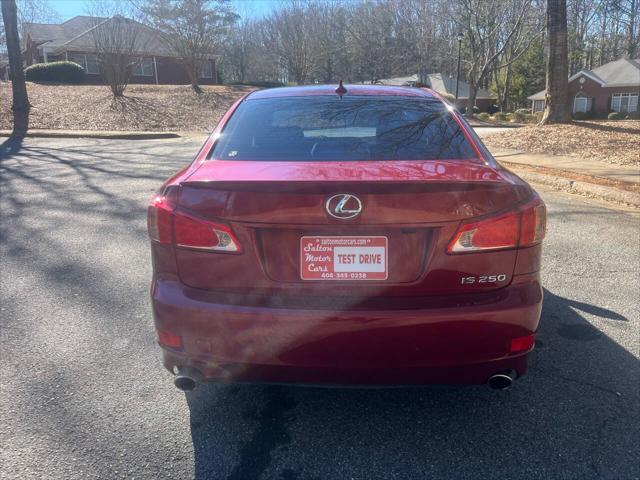 used 2012 Lexus IS 250 car, priced at $7,990