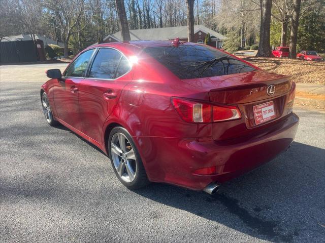 used 2012 Lexus IS 250 car, priced at $7,990