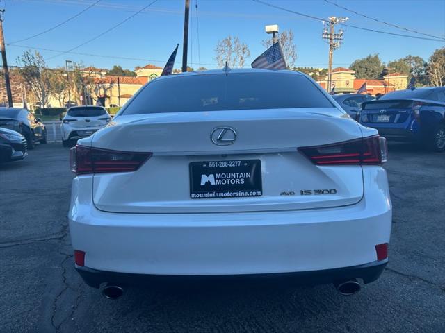 used 2016 Lexus IS 300 car, priced at $19,995