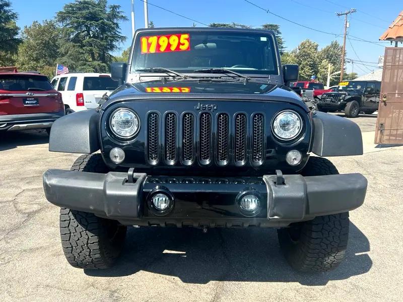 used 2017 Jeep Wrangler car, priced at $17,995