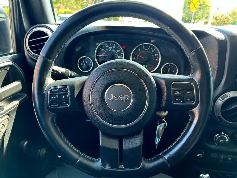 used 2017 Jeep Wrangler car, priced at $17,995