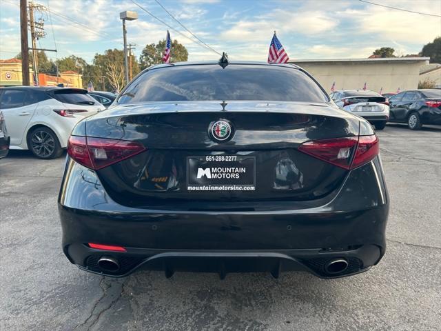 used 2018 Alfa Romeo Giulia car, priced at $17,995