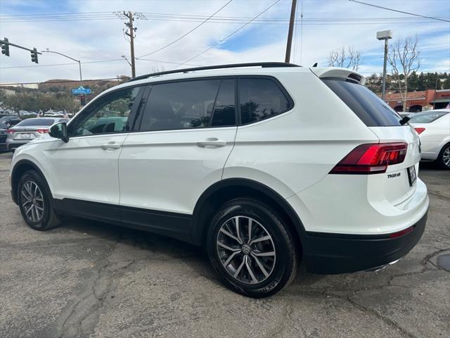 used 2021 Volkswagen Tiguan car, priced at $18,995