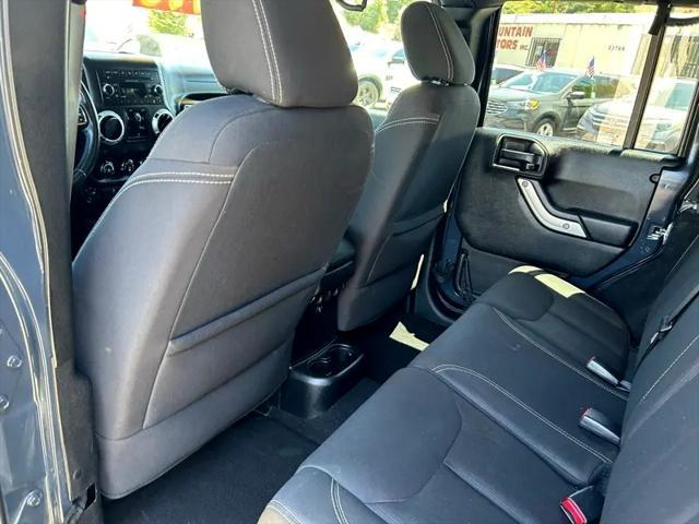 used 2016 Jeep Wrangler Unlimited car, priced at $21,995