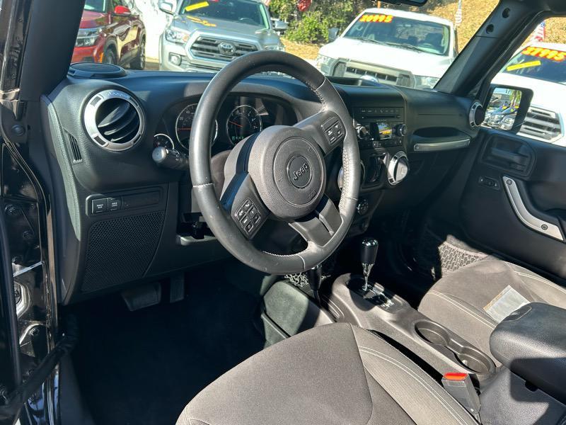 used 2015 Jeep Wrangler Unlimited car, priced at $16,995