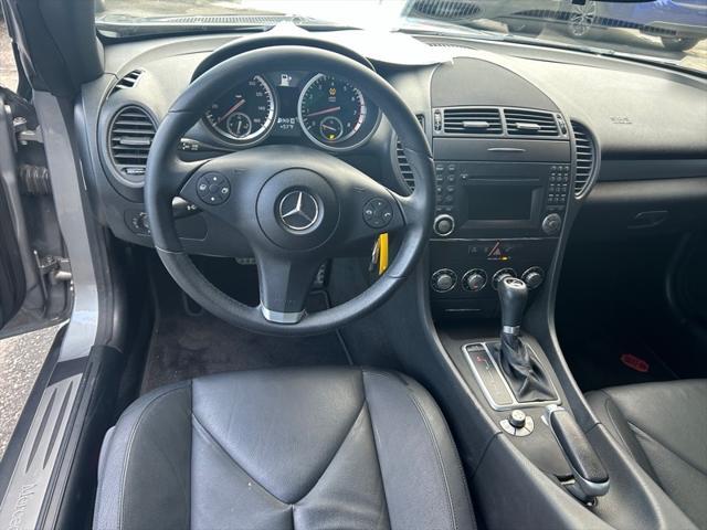 used 2009 Mercedes-Benz SLK-Class car, priced at $12,995