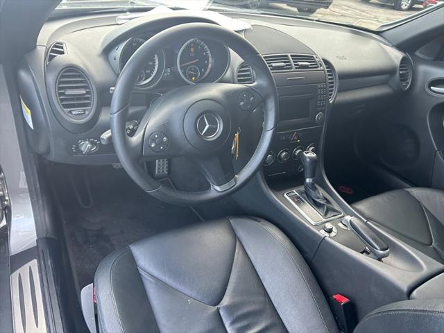 used 2009 Mercedes-Benz SLK-Class car, priced at $12,995