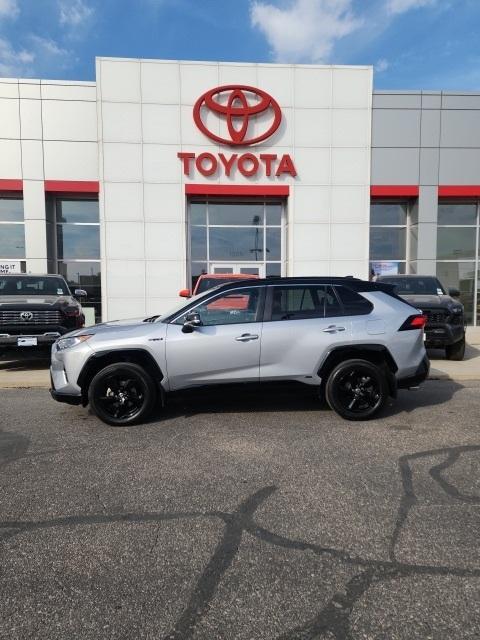 used 2021 Toyota RAV4 Hybrid car, priced at $31,600