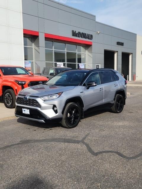 used 2021 Toyota RAV4 Hybrid car, priced at $31,600