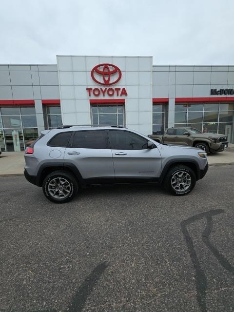 used 2021 Jeep Cherokee car, priced at $20,701