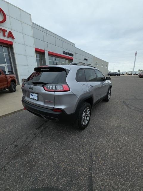 used 2021 Jeep Cherokee car, priced at $20,701