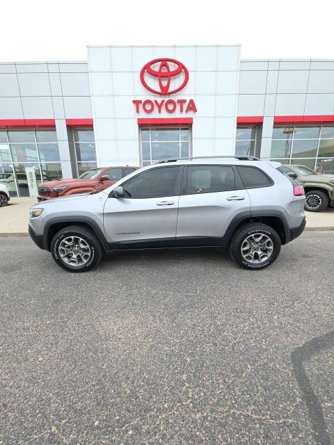 used 2021 Jeep Cherokee car, priced at $20,701