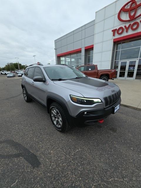 used 2021 Jeep Cherokee car, priced at $20,701