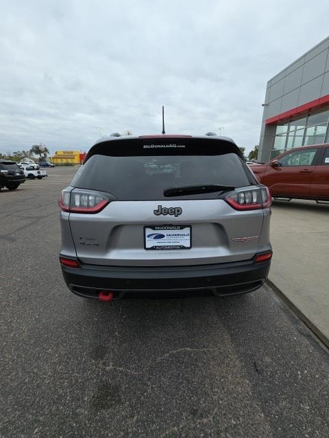 used 2021 Jeep Cherokee car, priced at $20,701