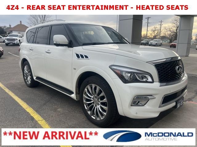 used 2017 INFINITI QX80 car, priced at $15,990