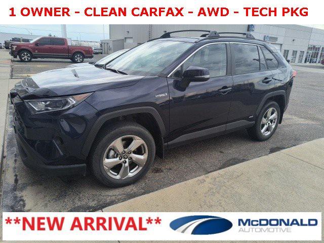 used 2021 Toyota RAV4 Hybrid car, priced at $33,000